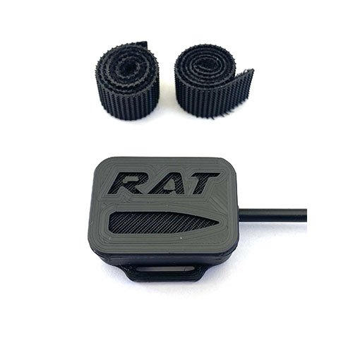 RAT - Recoil Activation Trigger enhances your LabRadar by accurately counting shots from suppressed rifles or those with muzzle brakes, ensuring precise results.